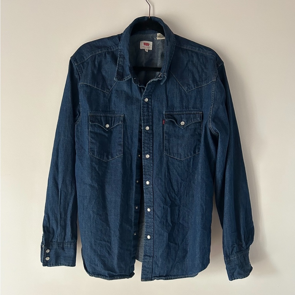 Levi Jean Button Up Shirt